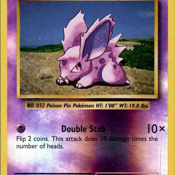 Evolutions - 043/108 - Nidoran ♂ - Reverse Holo