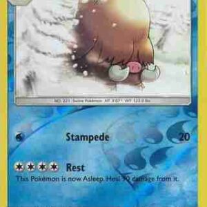 Crimson Invasion - 020/111 - Piloswine - Reverse Holo
