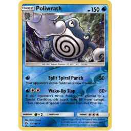 Sun & Moon - 032/149 - Poliwrath - Reverse Holo