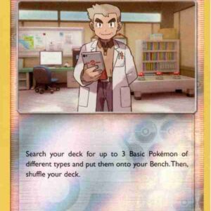 Cosmic Eclipse - 201/236 - Professor Oak's Setup - Reverse Holo
