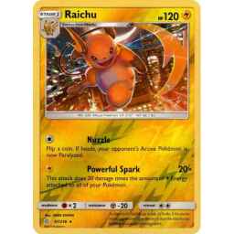 Cosmic Eclipse - 067/236 - Raichu - Reverse Holo