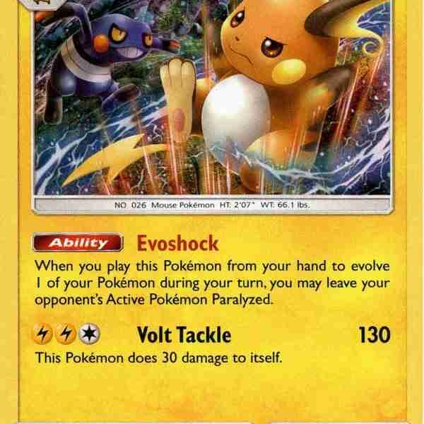 Burning Shadows - 041/147 - Raichu - Holo Rare