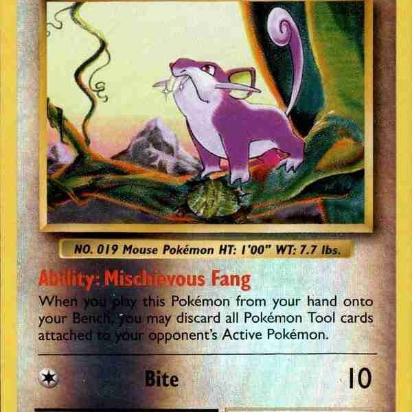 Evolutions - 066/108 - Rattata - Reverse Holo