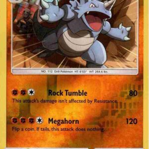 Burning Shadows - 066/147 - Rhydon - Reverse Holo