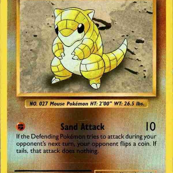 Evolutions - 054/108 - Sandshrew - Reverse Holo