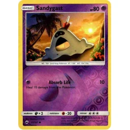 Burning Shadows - 061/147 - Sandygast - Reverse Holo