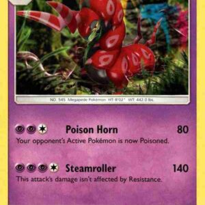 Burning Shadows - 058/147 - Scolipede - Reverse Holo