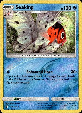 Unbroken Bonds - 049/214 - Seaking - Reverse Holo