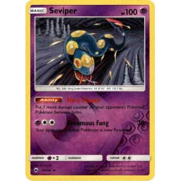 Burning Shadows - 050/147 - Seviper - Reverse Holo