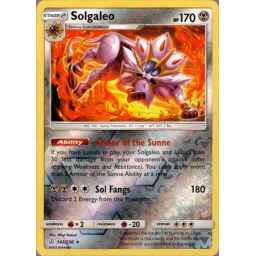 Cosmic Eclipse - 142/236 - Solgaleo - Reverse Holo