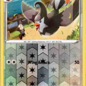Brilliant Stars - 118/172 - Staravia - Reverse Holo
