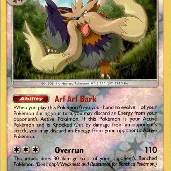 Cosmic Eclipse - 176/236 - Stoutland - Reverse Holo