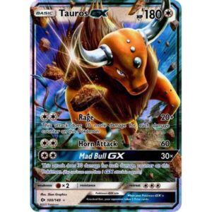 Sun & Moon - 100/149 - Tauros GX