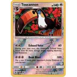 Sun & Moon - 108/149 - Toucannon - Reverse Holo