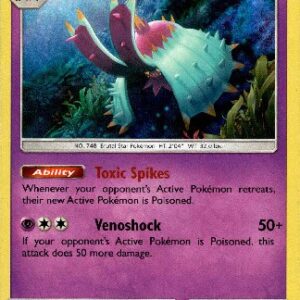 Sun & Moon - 063/149 - Toxapex - Holo Rare