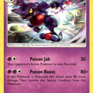 Burning Shadows - 055/147 - Toxicroak - Rare