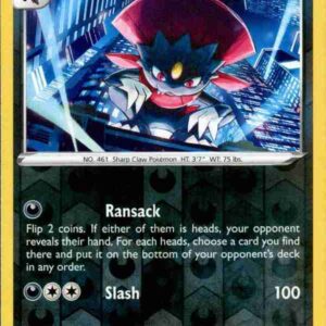 Brilliant Stars - 087/172 - Weavile - Reverse Holo