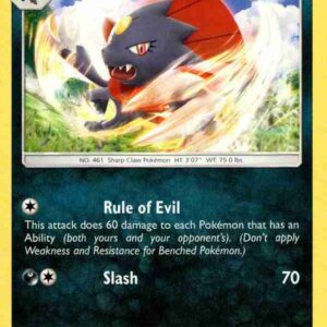 Burning Shadows - 086/147 - Weavile - Rare