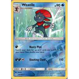Cosmic Eclipse - 044/236 - Weavile - Reverse Holo