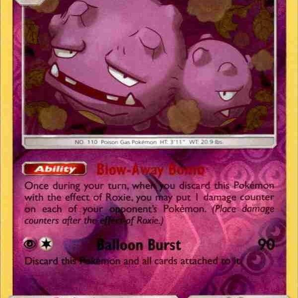 Cosmic Eclipse - 077/236 - Weezing - Reverse Holo