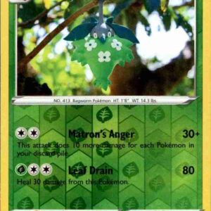 Brilliant Stars - 010/172 - Wormadam - Reverse Holo