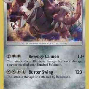 Crimson Invasion - 067/111 - Aggron - Holo Rare