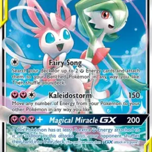 Unbroken Bonds - 130/214 - Gardevoir & Sylveon GX