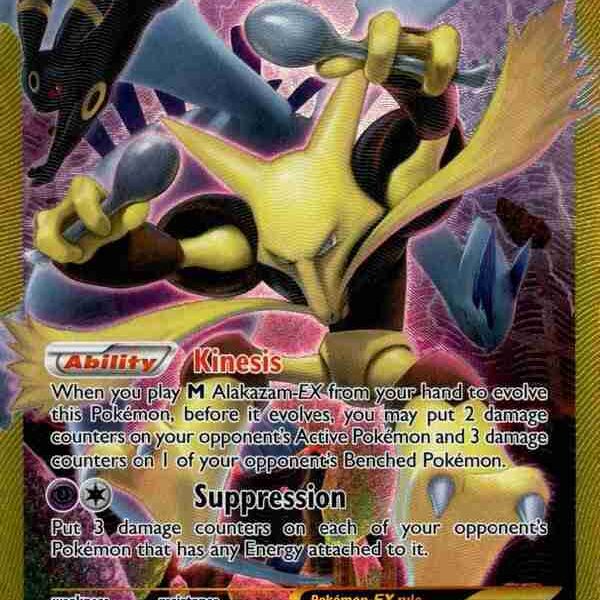 Fates Collide - 125/124 - Alakazam EX (Near Mint -)