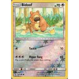 Unified Minds - 171/236 - Bidoof - Reverse Holo