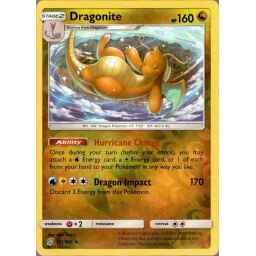 Unified Minds - 151/236 - Dragonite - Reverse Holo