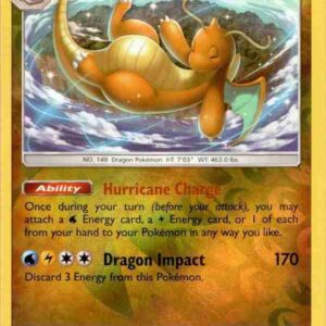 Unified Minds - 151/236 - Dragonite - Reverse Holo
