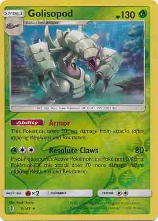 Guardians Rising - 009/145 - Golisopod - Reverse Holo