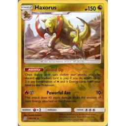 Unified Minds - 156/236 - Haxorus - Reverse Holo