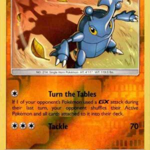 Unified Minds - 107/236 - Heracross - Reverse Holo