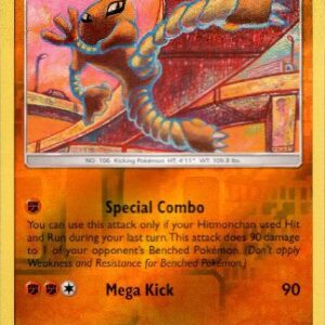 Team Up - 073/181 - Hitmonlee - Reverse Holo