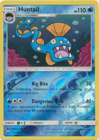 Celestial Storm - 042/168 - Huntail - Reverse Holo