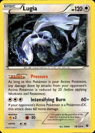 Fates Collide - 078/124 - Lugia - Rare