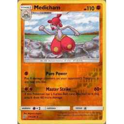 Unified Minds - 110/236 - Medicham - Reverse Holo