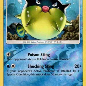 Shining Legends - 021/073 - Qwilfish - Reverse Holo