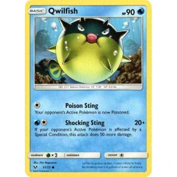 Shining Legends - 021/073 - Qwilfish