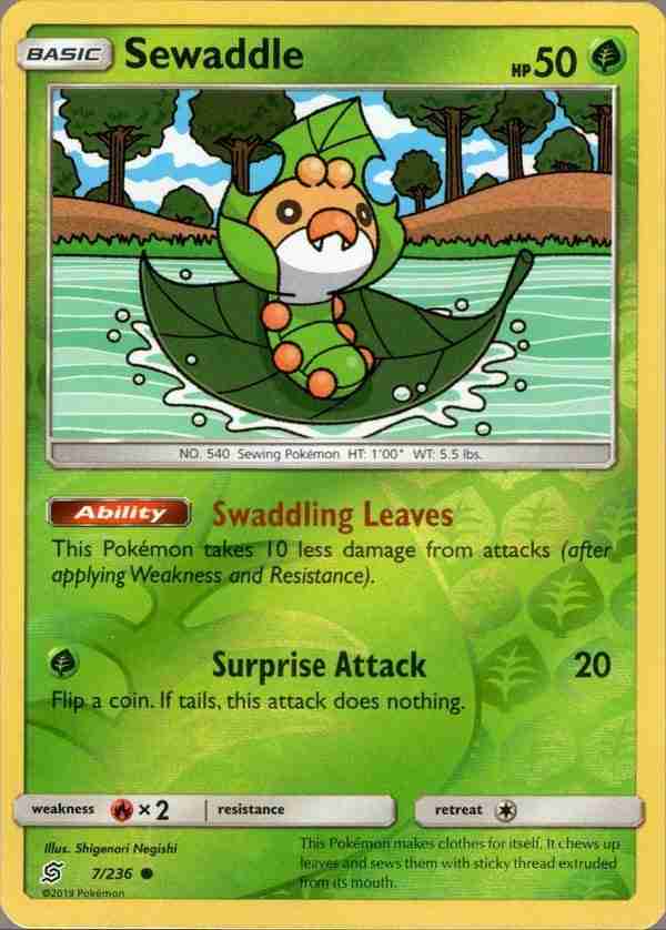 Unified Minds - 007/236 - Sewaddle - Reverse Holo