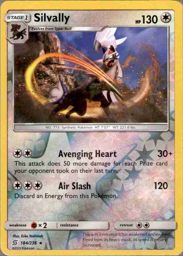 Unified Minds - 184/236 - Silvally - Reverse Holo