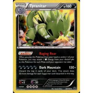 Fates Collide - 056/124 - Tyranitar - Holo Rare