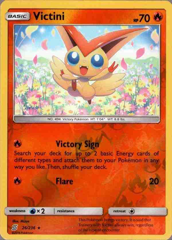 Unified Minds - 026/236 - Victini - Reverse Holo