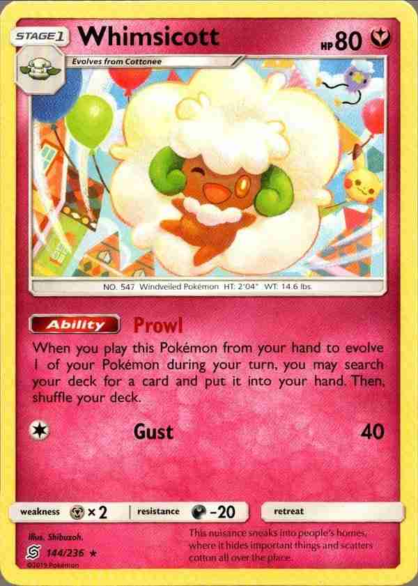Unified Minds - 144/236 - Whimsicott - Rare