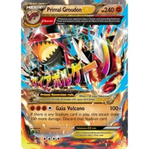 Primal Clash - 086/160 - Primal Groudon EX