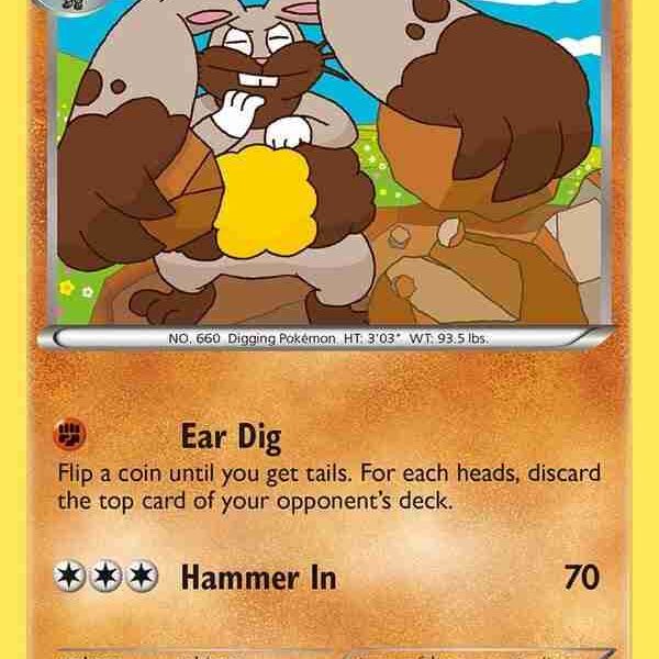 Primal Clash - 090/160 - Diggersby - Rare