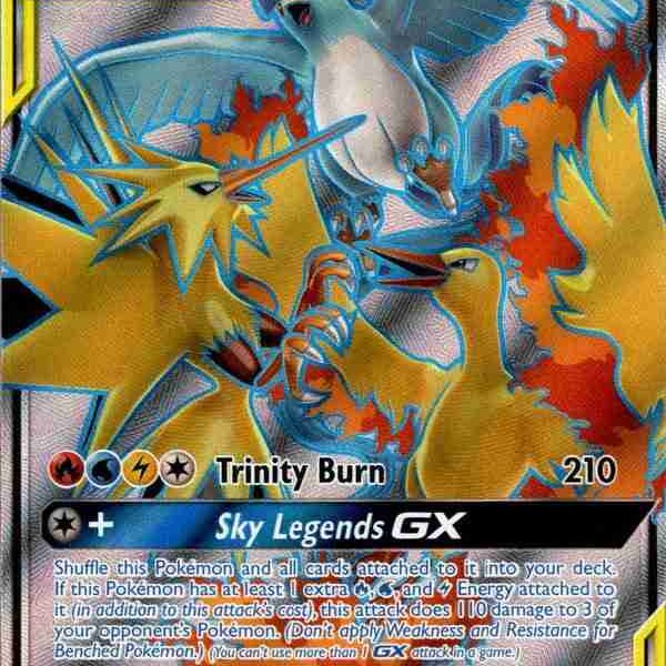 Hidden Fates - 066/068 - Moltres & Zapdos & Articuno GX