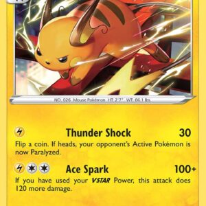 Lost Origin - 053/196 - Raichu - Reverse Holo