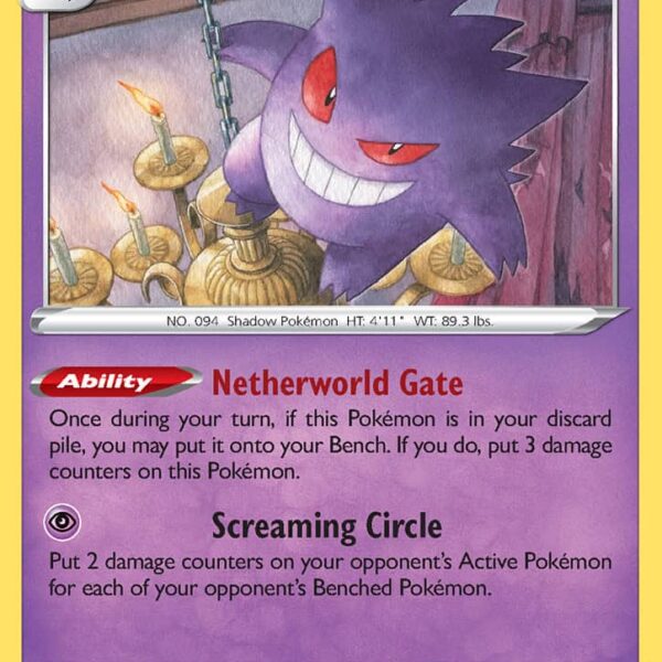 Lost Origin - 066/196 - Gengar - Reverse Holo